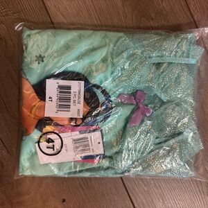 Disney Princess Jasmine Blue Pajama Set for Kids/Toddlers New With Tags